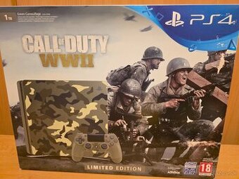 Playstation 4 Slim Call Of Duty WWII edícia