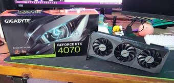 Predám GIGABYTE RTX 4070 Eagle OC 12GB