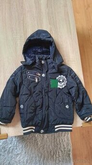 zimná bunda s flísom č.110/116