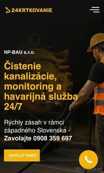 Krtkovanie – čistenie kanalizácie NONSTOP