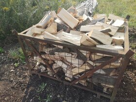 Palivové drevo BUK - štiepané dĺžka 33 cm - 1