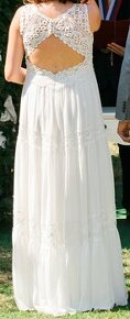 Letné netradičné svadobné šaty