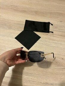 Miu Miu slnečné okuliare MU 54YS - čierno/zlaté (MM3)