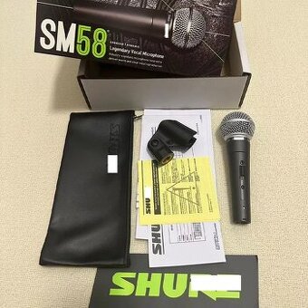 SHURE SM 58 s vypínačom nevyužitý,, predam