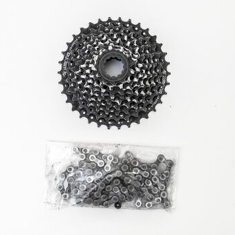 Shimano CS-HG200 kazeta, 9-kolo, 11-34z + reťaz