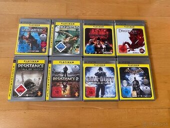 Playstation 3 set hier Zbierka 8ks