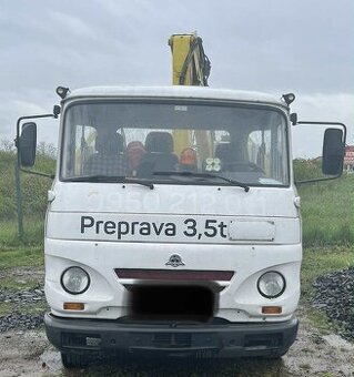 Avia A75 s hydraulickou rukou essel