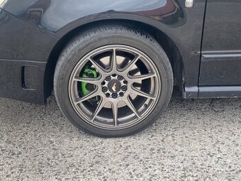 Japan Racing JR11 Hyper black R16 5x100 ET30