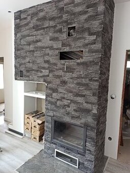 Betónový Obkladový Kameň Diamante Graphite
