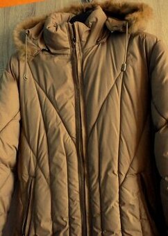 Dlhý vetrovkový kabát NATURE, v. M/L