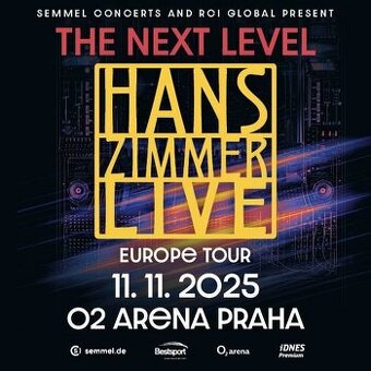 Hans Zimmer Praha 11.11 2025 vstupenky