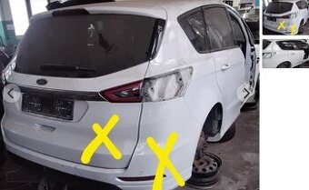 FORD S-MAX 2.0 TDCI 2016 predám DVERE PRAVÉ ZADNÉ spolujazdc