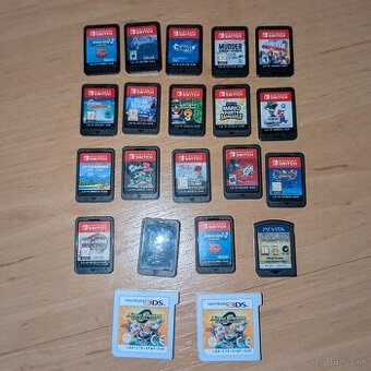 Hry na Nintendo Switch Switch2 3DS PS Vita