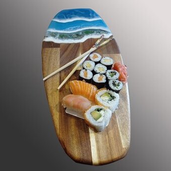 Servírovacia doska 52x22cm, More_ovál