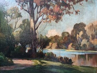 Olejomalba-Carlos Kuch (Karl Opferkuch) 1899-1966, Stuttgart