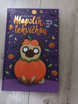 Kniha- Mopslik tekvičkou