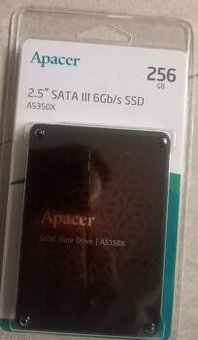 Nový SSD disk 256GB Apacer AS350X – zabalený
