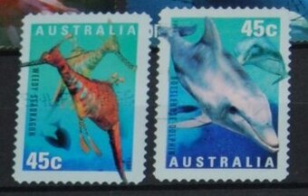 Poštové známky - Vodná ríša 32