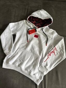 Biela mikina Hugo boss L