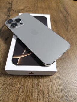 iPhone 16 Pro max 256GB prírodný titán