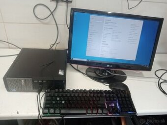 Predám PC zostavu Dell OptiPlex 3020 – i5, 8GB RAM, 1TB HDD