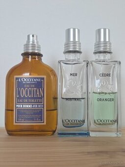Zberateľské Parfémy L'Occitane (Mer & Mistral, Cédrat)