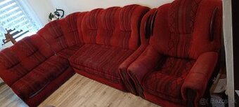 Sedacia súprava+kreslo