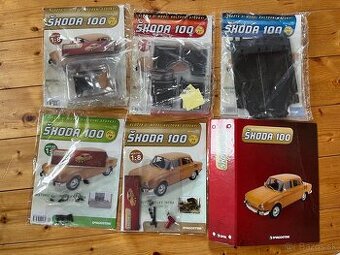 Predám nepoužité diely na Škoda 100L 1:8 DeAgostini