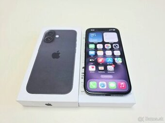 APPLE IPHONE 16 128GB BATERKA 100% ZÁRUKA