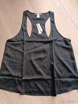čierne satin tileko M od Victoria´s Secret
