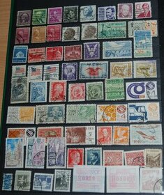 Staré poštové známky 1 - 100 ks