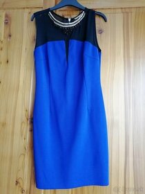 Krátke modré šaty - 1