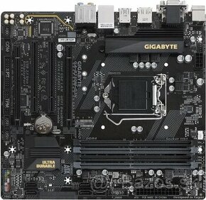 GIGABYTE B250-D3H (1151 6 a 7 generácia)