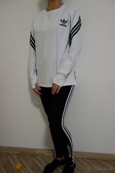 damsky komplet adidas biela mikina cier.pr,
