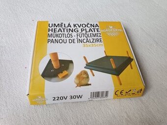 Umelá kvočka a infralampa