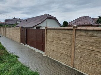 Betónové ploty obojstranné okres Poprad