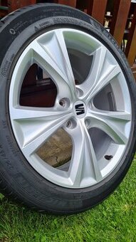ALU disky Seat R17 5x112 Letne pneu 225/45 R17