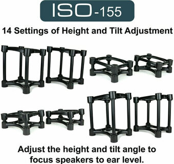 IsoAcoustics ISO-155 Stojan pre štúdiové monitory