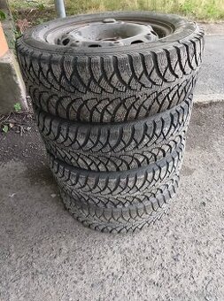 Predám Celoročné Pneumatiky Na plechové disky 5x100 DOT 2019