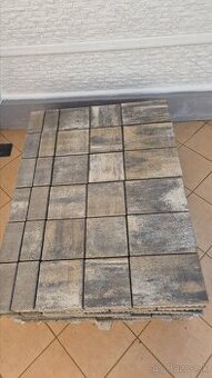 Dlažba semmelrock sivo-hned-grafit mel