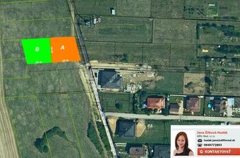 7 árové parcely na výstavbu RD blízko Prešova - Fintice