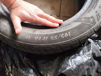 Predám zimné gumy R16 195/55