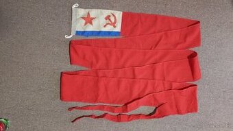 Vlajka. Prápor. Námorník. Rusko. ZSSR. originál. nové.