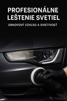 Profesionálne leštenie svetiel so zárukou
