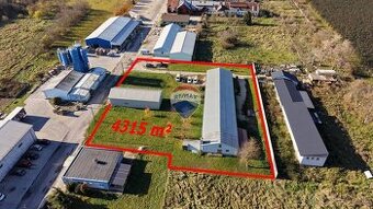 Priemyselný areál na predaj, Rakovice