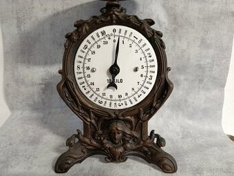 Velmi pěkné jednomiskové figuralné 10kg váhy.