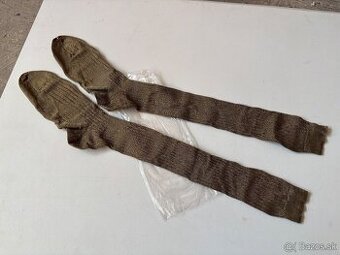 Vojenské podkolienky, ponožky ČSLA, originál, nové