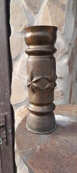 Mosadzná váza - nabojnica