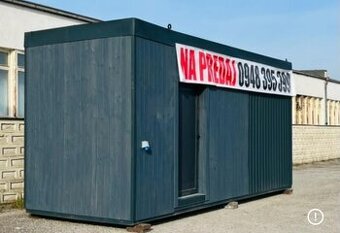 Mobilná zateplená kancelária, záhradný zateplený domček