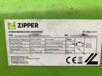 elektrocentrala Zipper Ste 2000IV